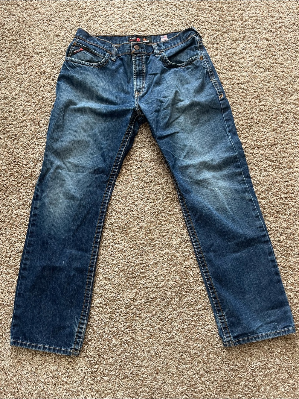 Men's Ariat FR M3 Loose Straight Fit 38x34